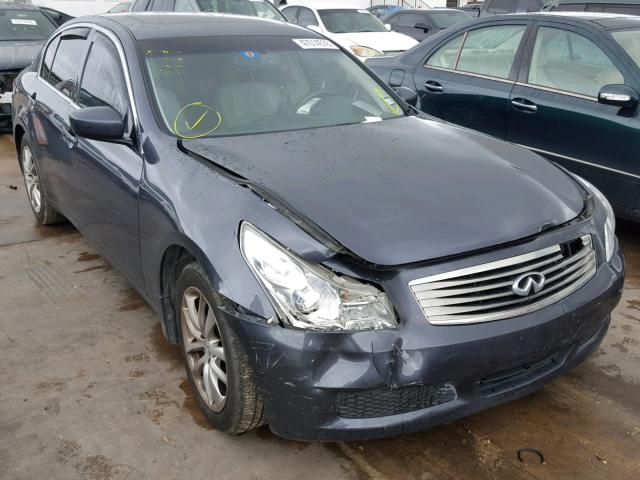 JNKCV61E69M300545 - 2009 INFINITI G37 BASE GRAY photo 1