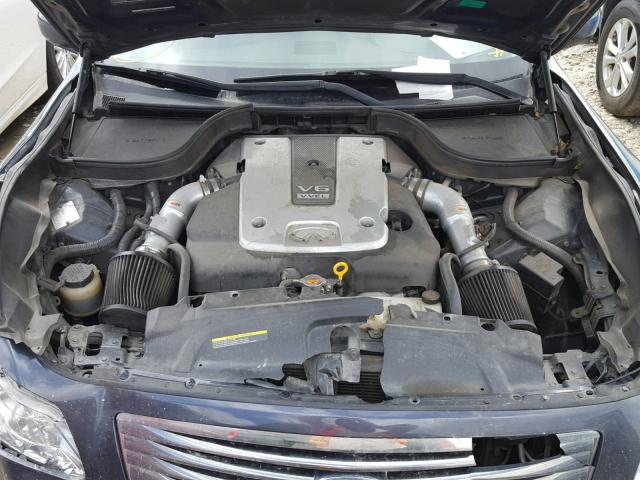 JNKCV61E69M300545 - 2009 INFINITI G37 BASE GRAY photo 7