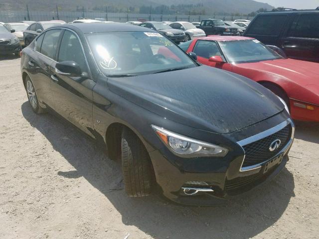 JN1BV7AP4FM351576 - 2015 INFINITI Q50 BASE BLACK photo 1