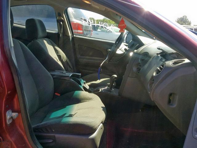 2G2WP522651236962 - 2005 PONTIAC GRAND PRIX MAROON photo 5