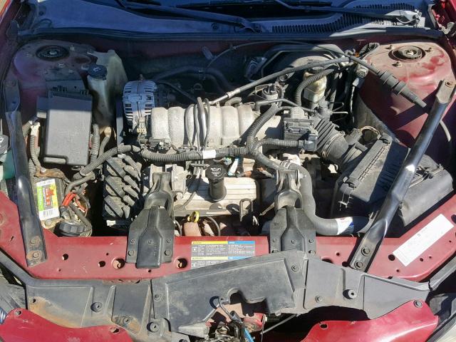 2G2WP522651236962 - 2005 PONTIAC GRAND PRIX MAROON photo 7