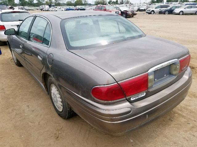 1G4HP52K83U194912 - 2003 BUICK LESABRE CU BROWN photo 3