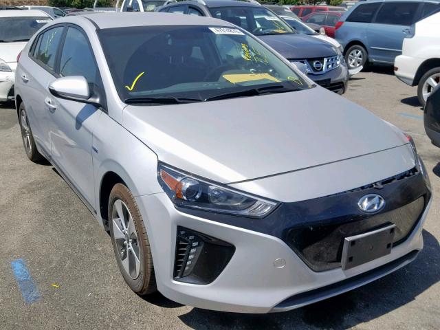 KMHC75LH8KU043127 - 2019 HYUNDAI IONIQ  SILVER photo 1