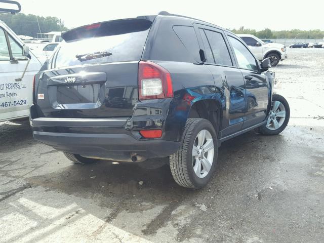 1C4NJCBA0GD715406 - 2016 JEEP COMPASS SP შავი ფოტო 4