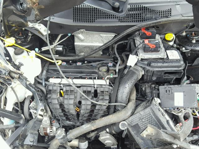 1C4NJCBA0GD715406 - 2016 JEEP COMPASS SP შავი ფოტო 7