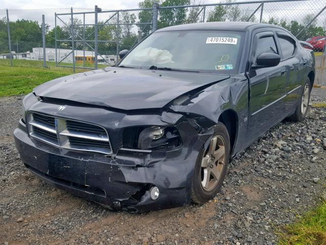 2B3CA3CV4AH231663 - 2010 DODGE CHARGER SX BLACK photo 2