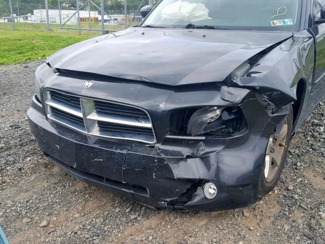 2B3CA3CV4AH231663 - 2010 DODGE CHARGER SX BLACK photo 9