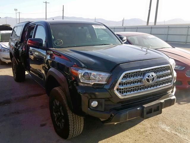 3TMDZ5BN1HM017539 - 2017 TOYOTA TACOMA DOU BLACK photo 1