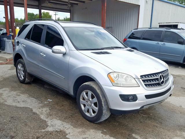 4JGBB86E76A131395 - 2006 MERCEDES-BENZ ML 350 SILVER photo 1