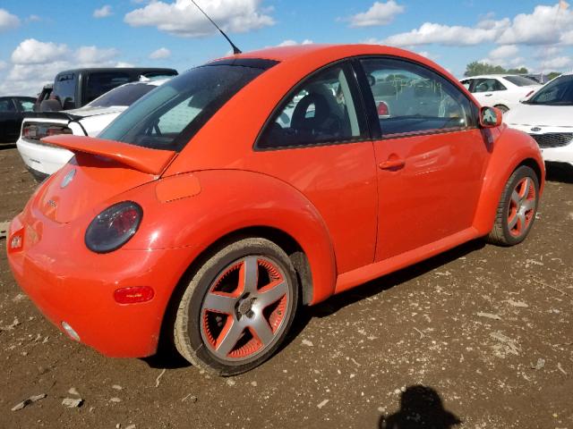 3VWCD21C52M447524 - 2002 VOLKSWAGEN NEW BEETLE ნარინჯისფერი ფოტო 4