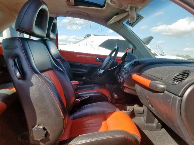 3VWCD21C52M447524 - 2002 VOLKSWAGEN NEW BEETLE ნარინჯისფერი ფოტო 5