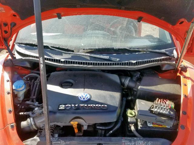 3VWCD21C52M447524 - 2002 VOLKSWAGEN NEW BEETLE ნარინჯისფერი ფოტო 7