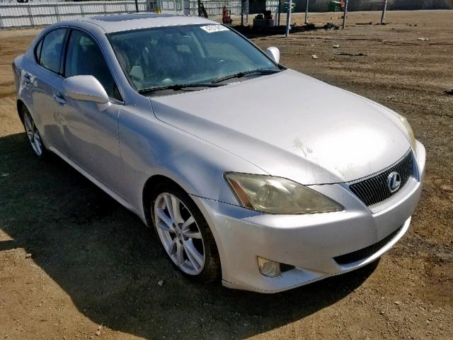 JTHBK262165024566 - 2006 LEXUS IS 250 GRAY photo 1