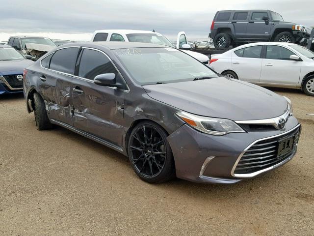 4T1BK1EB1GU210270 - 2016 TOYOTA AVALON XLE CHARCOAL photo 1