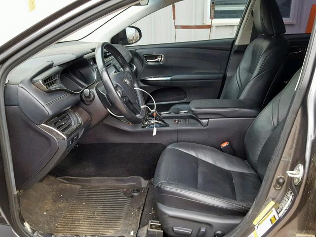 4T1BK1EB1GU210270 - 2016 TOYOTA AVALON XLE CHARCOAL photo 5