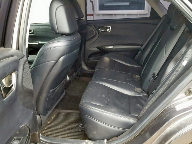 4T1BK1EB1GU210270 - 2016 TOYOTA AVALON XLE CHARCOAL photo 6