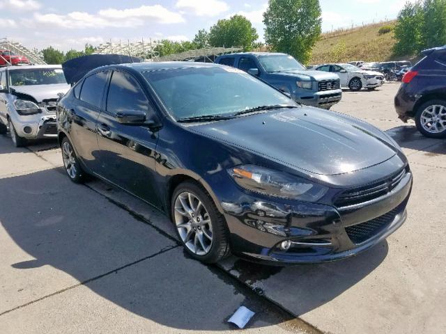 1C3CDFBB2FD237517 - 2015 DODGE DART SXT BLACK photo 1