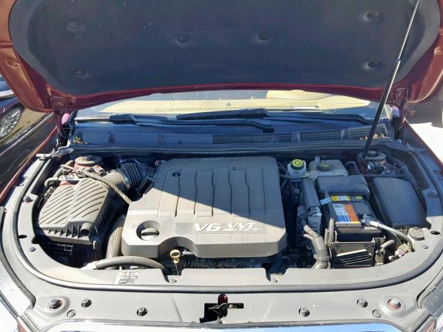1G4GF5G30EF305038 - 2014 BUICK LACROSSE T RED photo 7