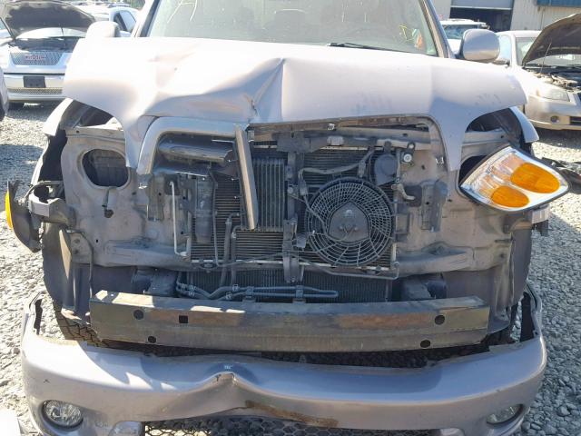 5TDBT48A02S107540 - 2002 TOYOTA SEQUOIA LI BROWN photo 9