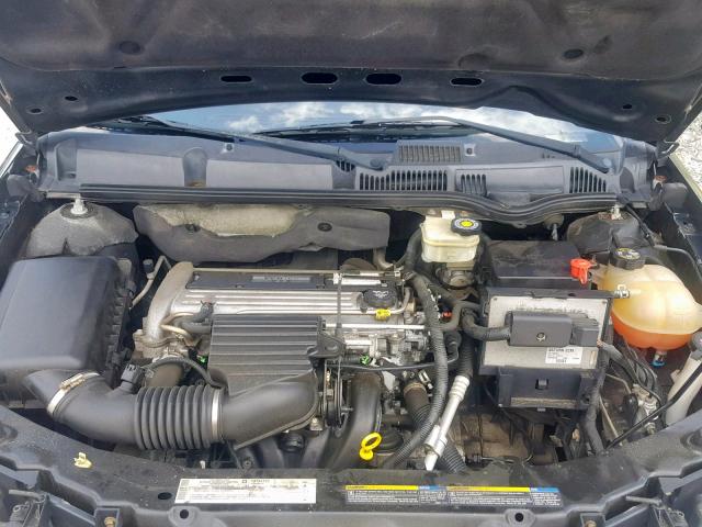 1G8AM12F94Z174175 - 2004 SATURN ION LEVEL BLACK photo 7