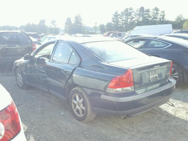 YV1RS61R822109194 - 2002 VOLVO S60 GREEN photo 3