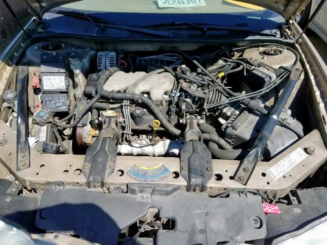 2G1WW12E249266101 - 2004 CHEVROLET MONTE CARL GOLD photo 7