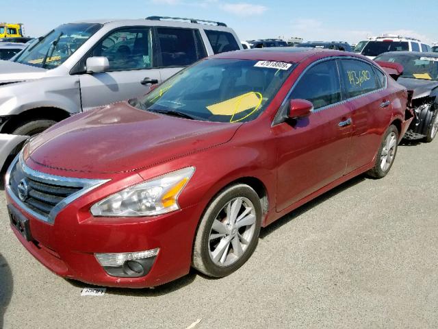 1N4AL3APXDN473699 - 2013 NISSAN ALTIMA RED photo 2