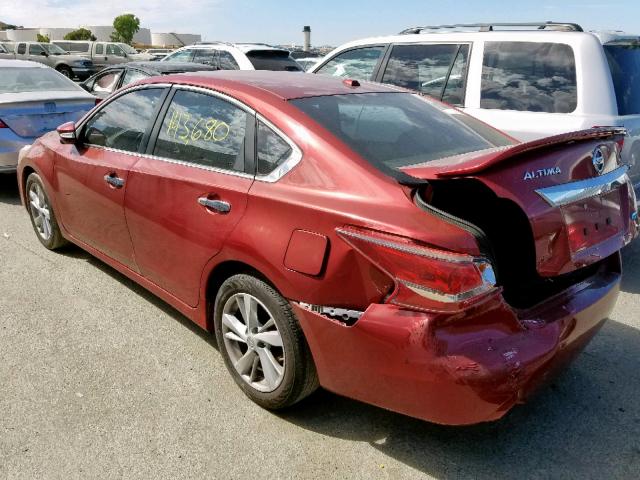 1N4AL3APXDN473699 - 2013 NISSAN ALTIMA RED photo 3