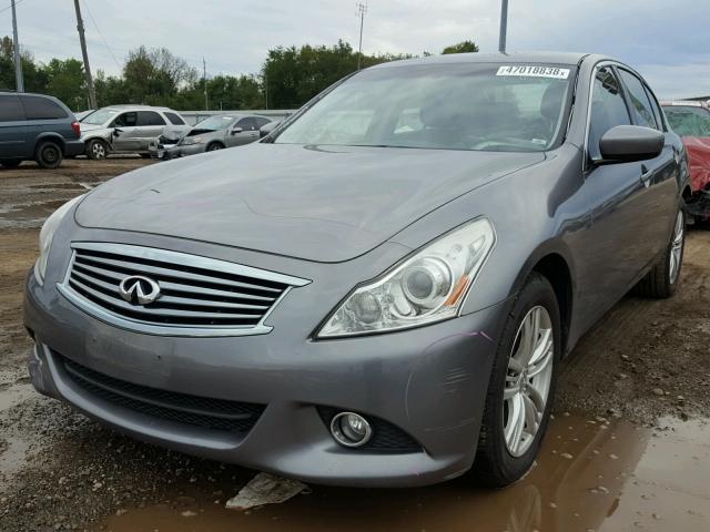 JN1CV6AR5CM978508 - 2012 INFINITI G37 GRAY photo 2