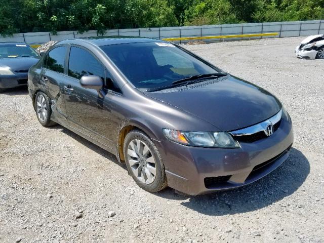 19XFA1F95AE041168 - 2010 HONDA CIVIC EXL 棕色 照片 1