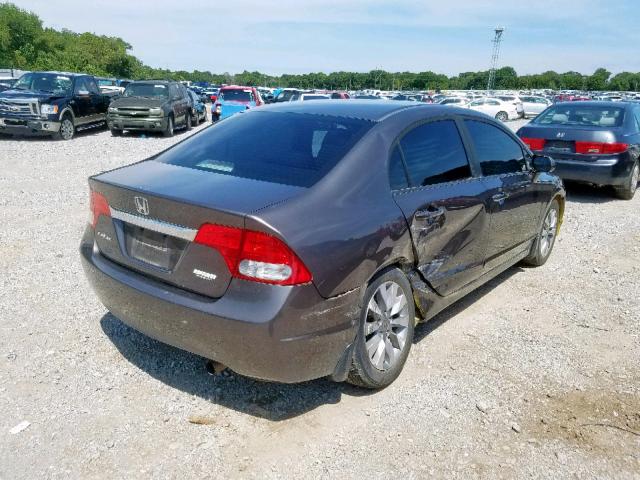 19XFA1F95AE041168 - 2010 HONDA CIVIC EXL 棕色 照片 3