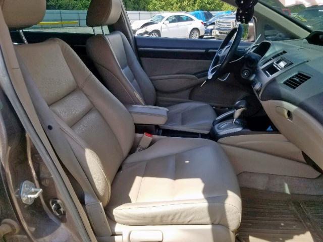 19XFA1F95AE041168 - 2010 HONDA CIVIC EXL 棕色 照片 5