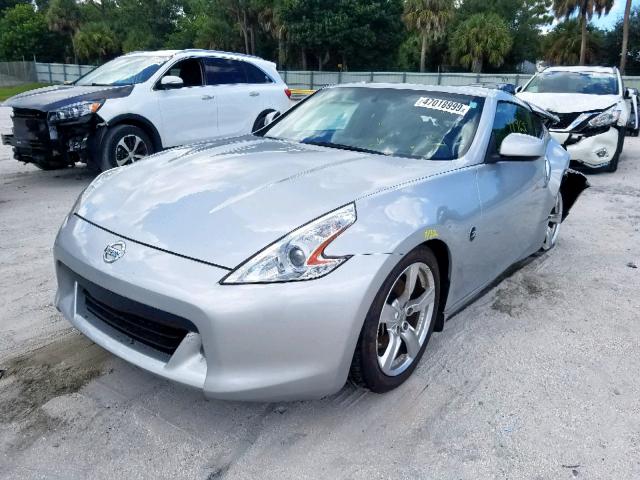 JN1AZ4EH0CM563307 - 2012 NISSAN 370Z BASE SILVER photo 2