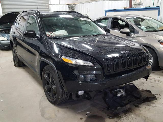 1C4PJLCX3JD558635 - 2018 JEEP CHEROKEE L BLACK photo 1