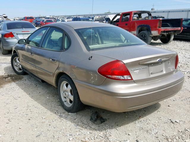 1FAFP55284G155394 - 2004 FORD TAURUS SES TAN photo 3