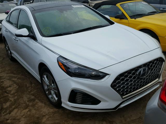 5NPE34AF0JH719616 - 2018 HYUNDAI SONATA SPO WHITE photo 1