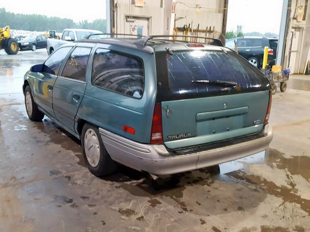 1FACP5741NA189392 - 1992 FORD TAURUS GL GREEN photo 3