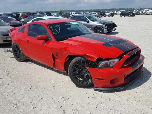 1ZVBP8JS3B5146317 - 2011 FORD MUSTANG SH RED photo 1