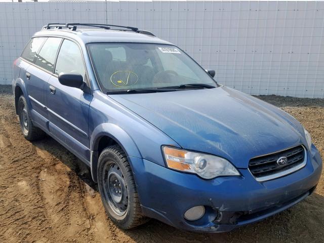 4S4BP61C077314681 - 2007 SUBARU LEGACY OUT BLUE photo 1