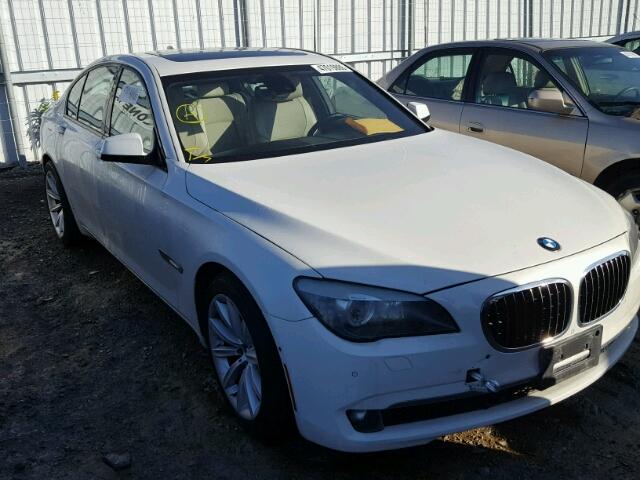 WBAKA83589CY34277 - 2009 BMW 750 I WHITE photo 1