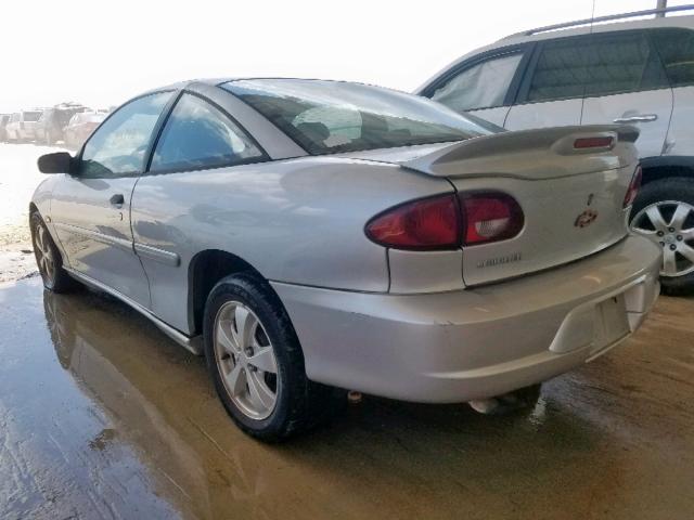 1G1JF12T717372890 - 2001 CHEVROLET CAVALIER Z SILVER photo 3