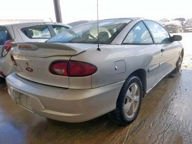 1G1JF12T717372890 - 2001 CHEVROLET CAVALIER Z SILVER photo 4