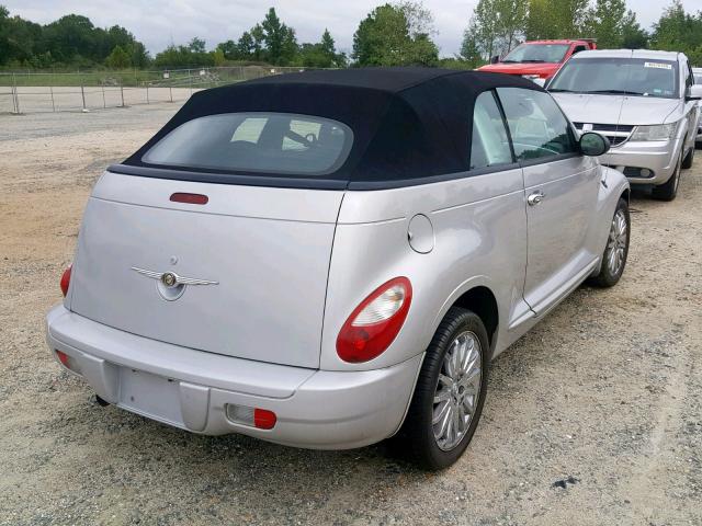 3C3HY75S76T300391 - 2006 CHRYSLER PT CRUISER GRAY photo 4