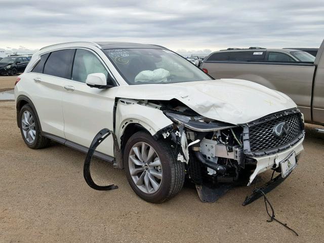 3PCAJ5M15KF141670 - 2019 INFINITI QX50 ESSEN WHITE photo 1