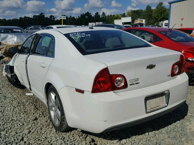1G1ZG57B39F225491 - 2009 CHEVROLET MALIBU LS 白色 照片 3