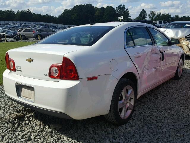 1G1ZG57B39F225491 - 2009 CHEVROLET MALIBU LS 白色 照片 4