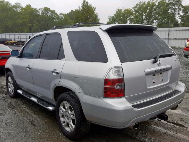 2HNYD18815H557973 - 2005 ACURA MDX TOURIN SILVER photo 3