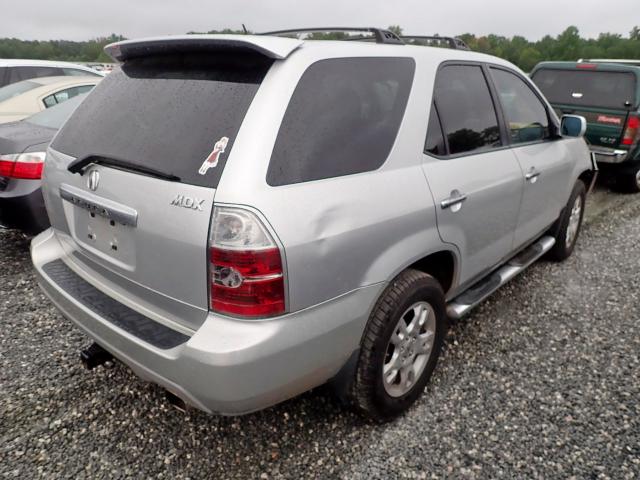 2HNYD18815H557973 - 2005 ACURA MDX TOURIN SILVER photo 4