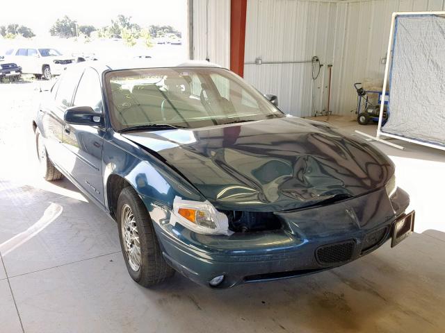 1G2WJ52K1VF218055 - 1997 PONTIAC GRAND PRIX GREEN photo 1