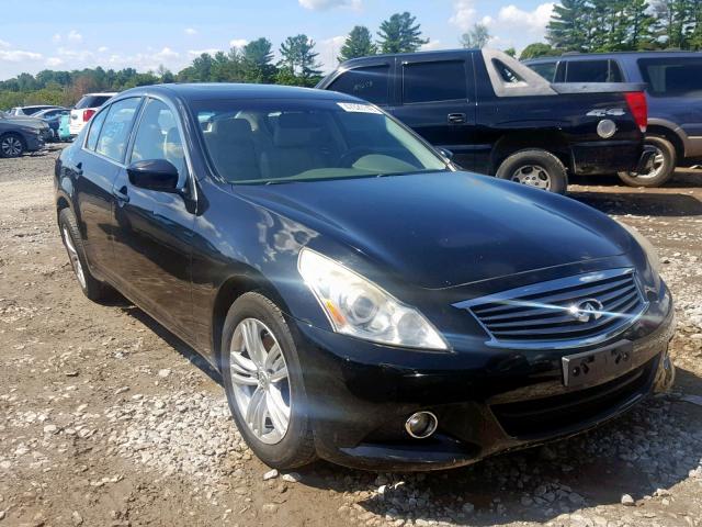 JN1DV6AR5BM450096 - 2011 INFINITI G25 BLACK photo 1